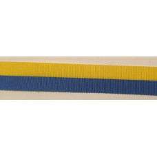 Dekorband gul/blå Sverigeband