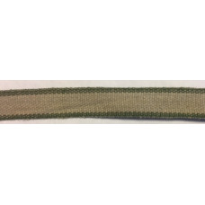 Linband 11mm med grön kant