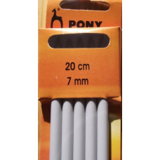 Pony strumpstickor 7mm