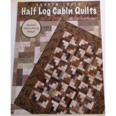 Half log cabin quilts
