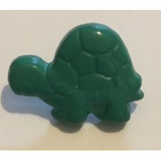 Knapp sköldpadda grön