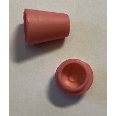 Snörstopp med lock ljust gammelrosa