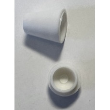 Snörstopp med lock vit