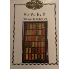 Symönster quilt Pläd "Yo-Yo Kvilt"