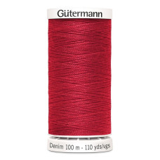 Gütermann Denim röd