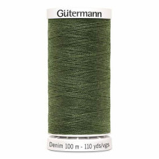 Gütermann Denim mörkgrön