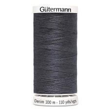 Gütermann Denim mörkgrå